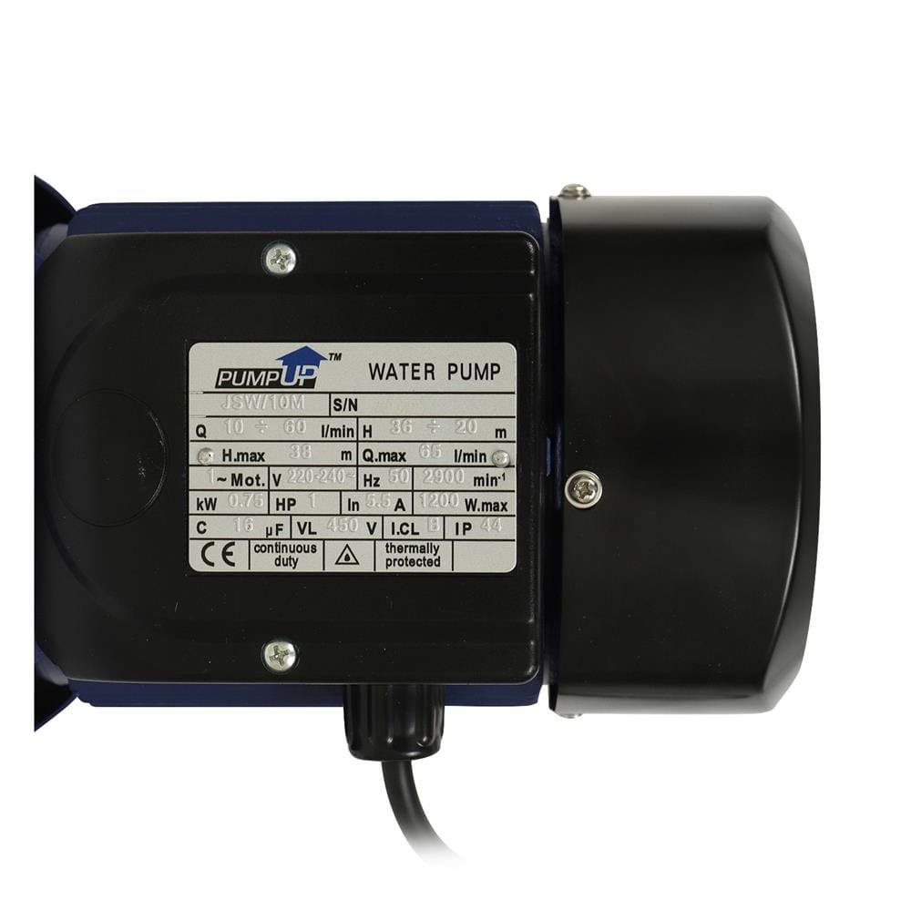 ปั๊มหอยโข่ง SUMOTO PUMP UP JSW/10M 1 แรงม้า