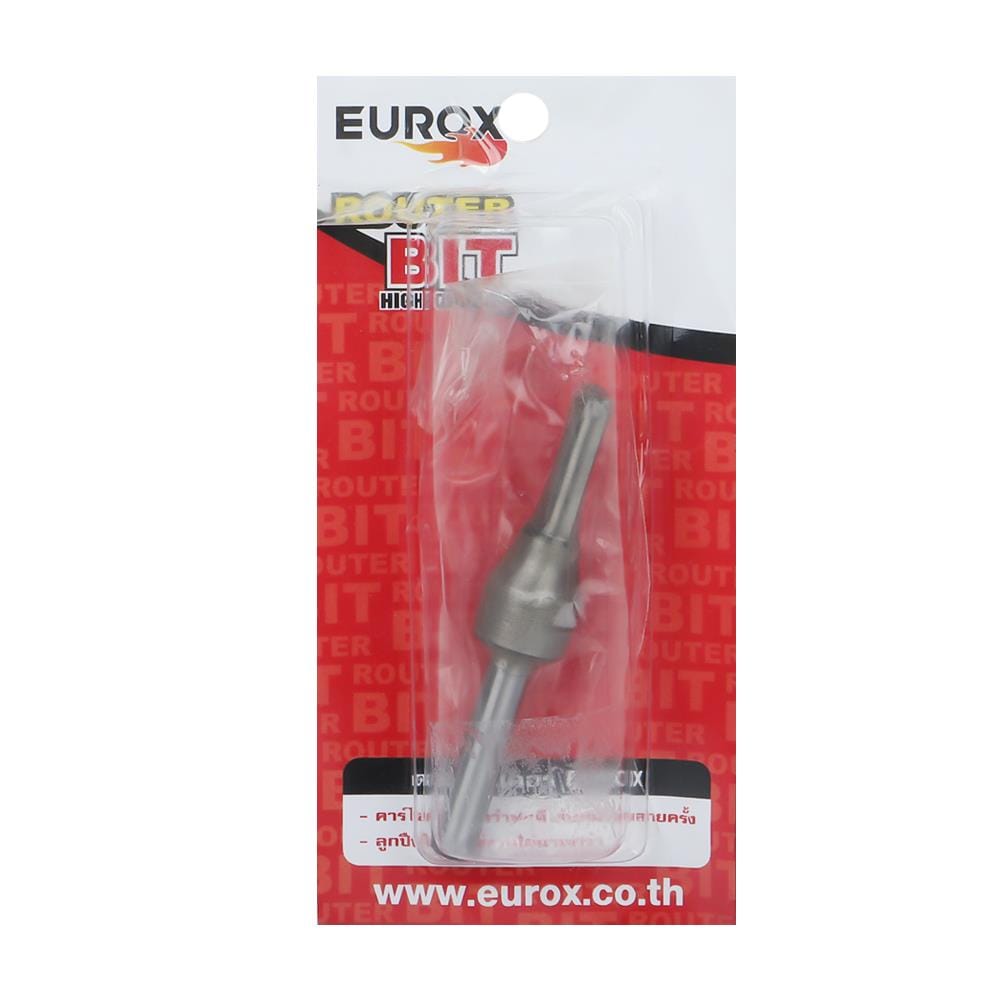 ดอกเร้าเตอร์ตรงแกนเล็ก EUROX 6X20 มม.