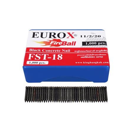ตะปูยิงคอนกรีต EUROX FST18 1,000 นัด_0