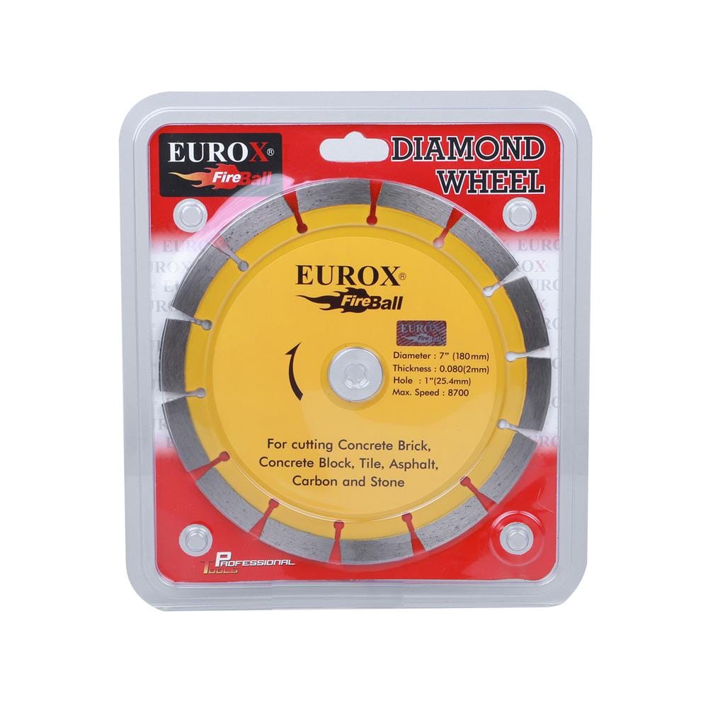 ใบตัดเพชรแห้ง EUROX 7 นิ้ว