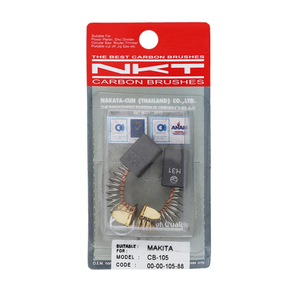 แปรงถ่าน NKT รุ่น MAKITA CB-105 00-00-105-88