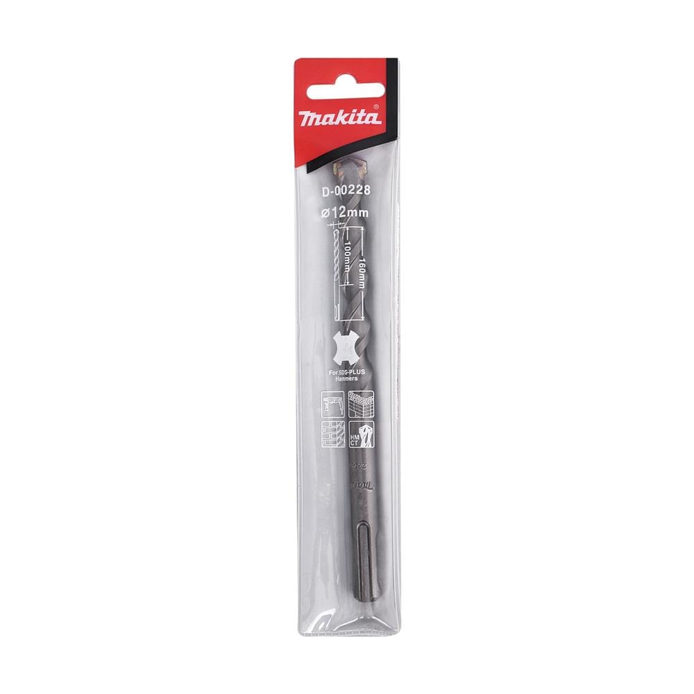 ดอกเจาะคอนกรีต MAKITA SDS-PLUS 12X160 มม.
