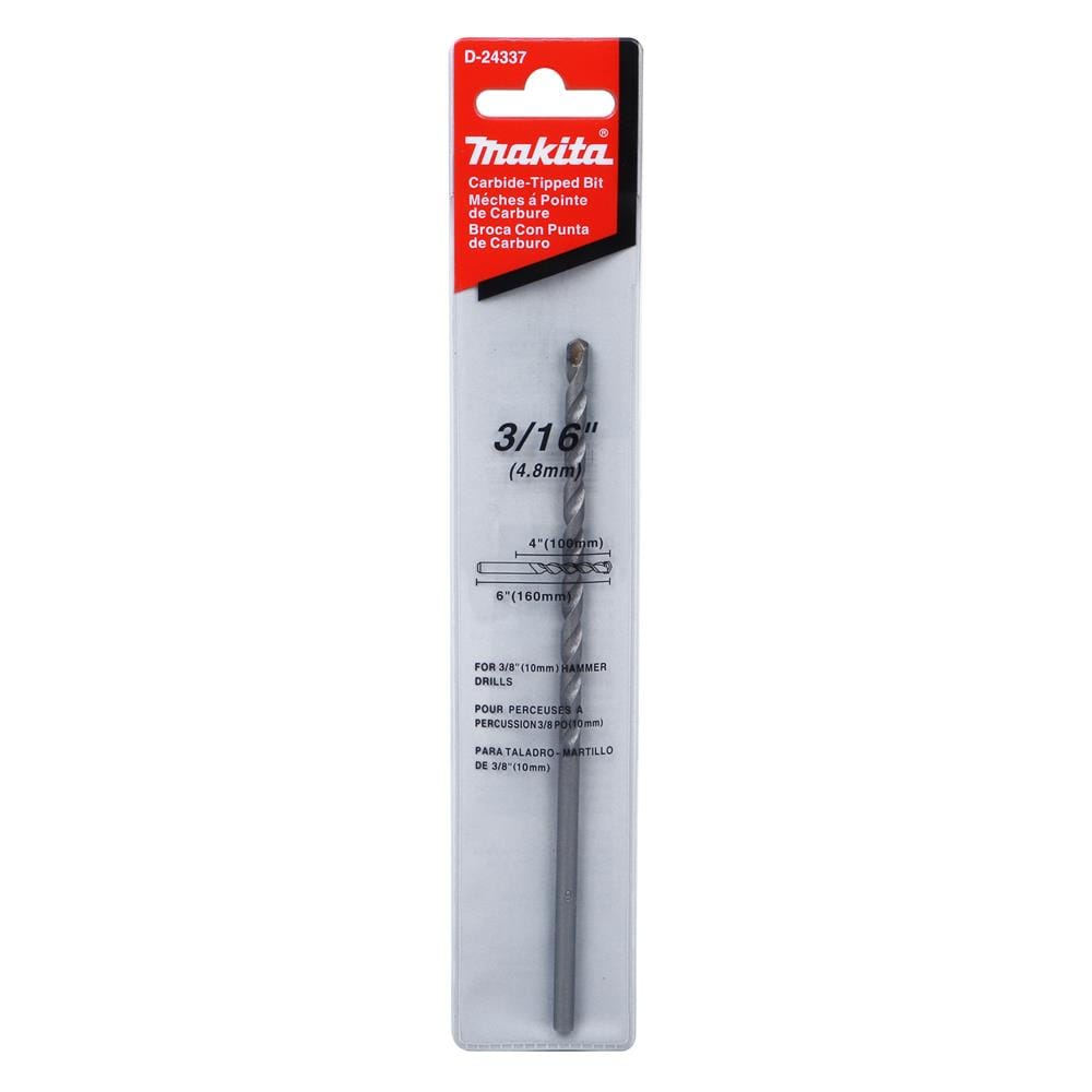 ดอกเจาะคอนกรีต MAKITA D-24337 4.8 มม.