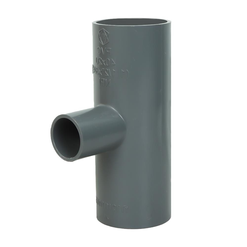 สามทางลด PVC SCG 1 1/2x3/4 นิ้ว สีเทา
