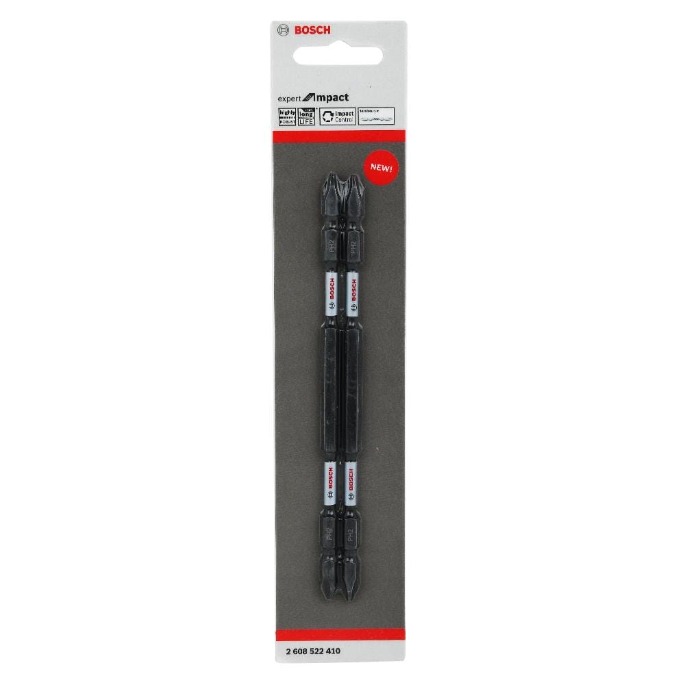 ชุดดอกไขควงสีดำ BOSCH PH 2-150 2 ชิ้น/แพ็ค