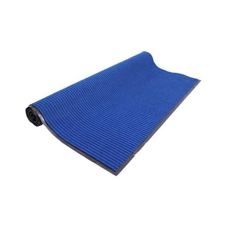 พรมเช็ดเท้าดักฝุ่น WSP D.RIB. 120X180 ซม. สีน้ำเงิน_0