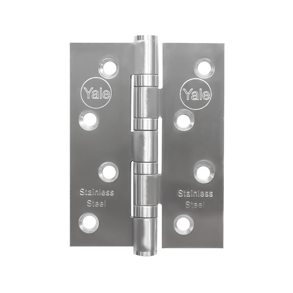 บานพับ 4X3 นิ้ว X 2.5 มม. YALE EHISL4325BBE2 สีสเตนเลส (แพ็ก 3 ชิ้น)