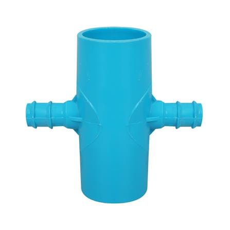 สี่ทางเกษตรลด PVC TOWAI 1 นิ้วX16 มม. สีฟ้า_1