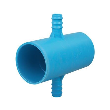 สี่ทางเกษตรลด PVC-PE TOWAI 2 นิ้วx20 มม. สีฟ้า