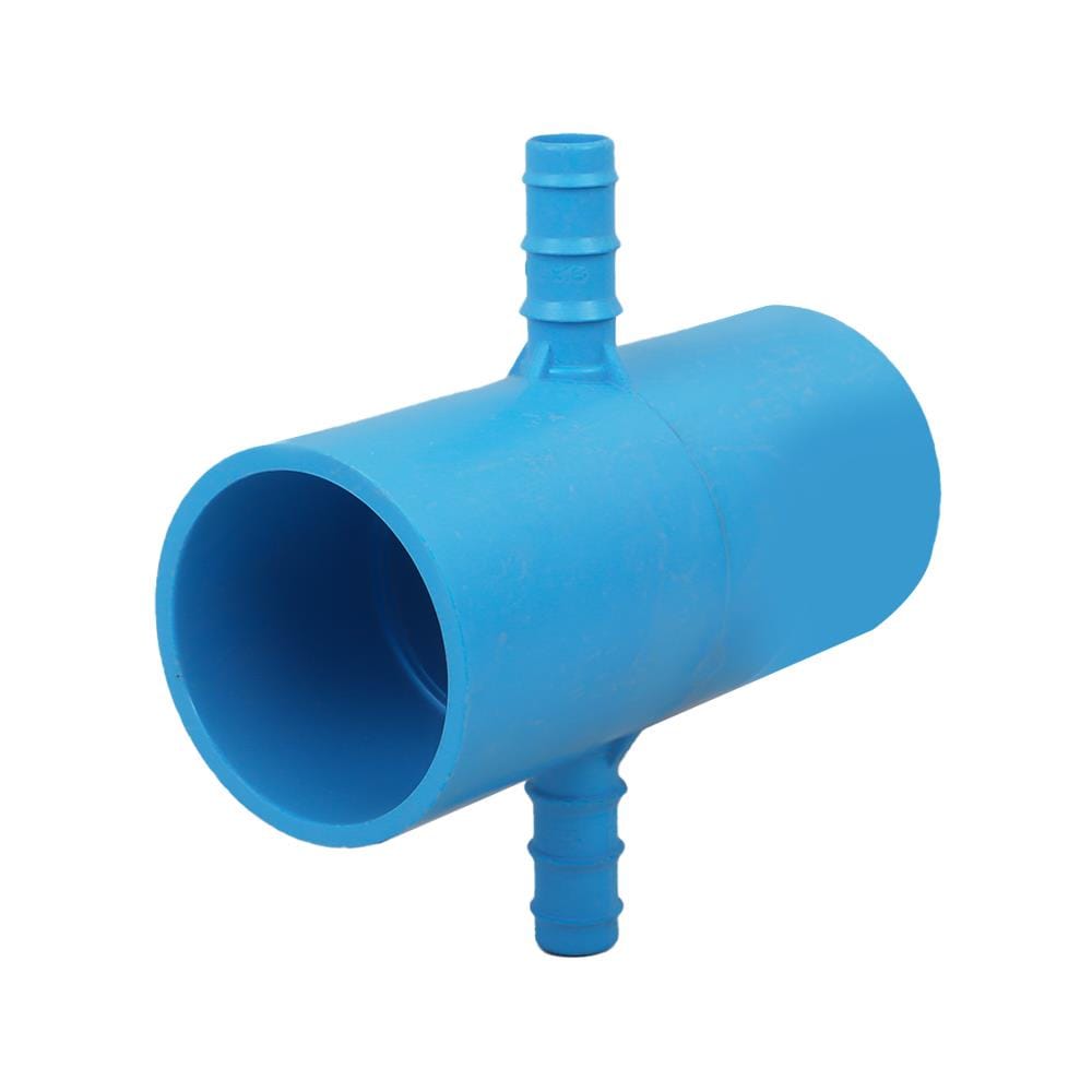 สี่ทางเกษตรลด PVC TOWAI 1 1/2 นิ้วX16 มม. สีฟ้า