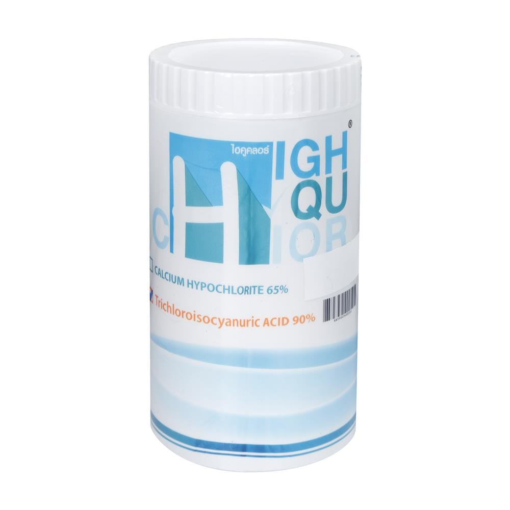 คลอรีนเกล็ด 90 เปอร์เซ็นต์ HIGHQUCHLOR 1 กก.