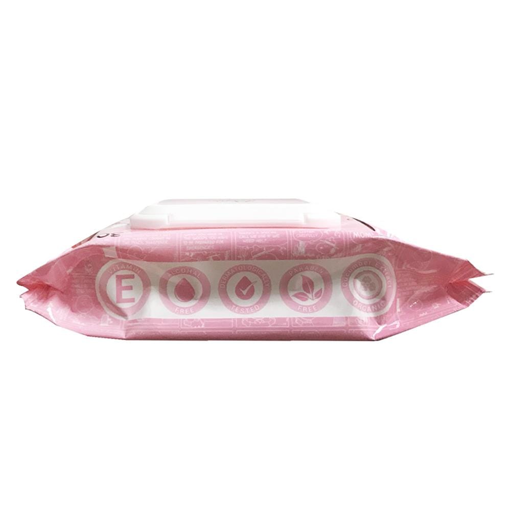 แผ่นเช็ดทำความสะอาดผิว SNOOPY BABY WIPES มีกลิ่น 30 แผ่น 1แถม1