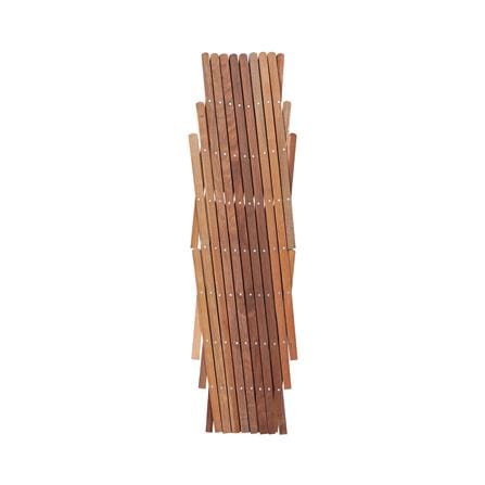 รั้วไม้บานพับ ME LIVING GARTENE 100x100 ซม. สีธรรมชาติ_3