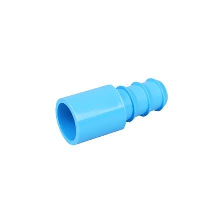 ข้อต่อตรงสวมท่อ PVC-PE TOWAI 1/2 นิ้ว X 25 มม. สีฟ้า แพ็ก 5 ชิ้น