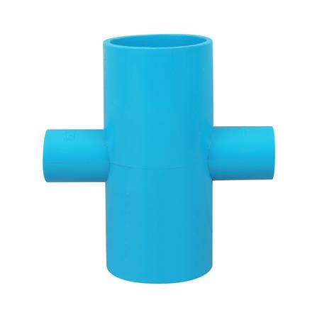 สี่ทางเกษตรลด PVC TOWAI 1 1/2 นิ้วX1/2 นิ้ว สีฟ้า_1