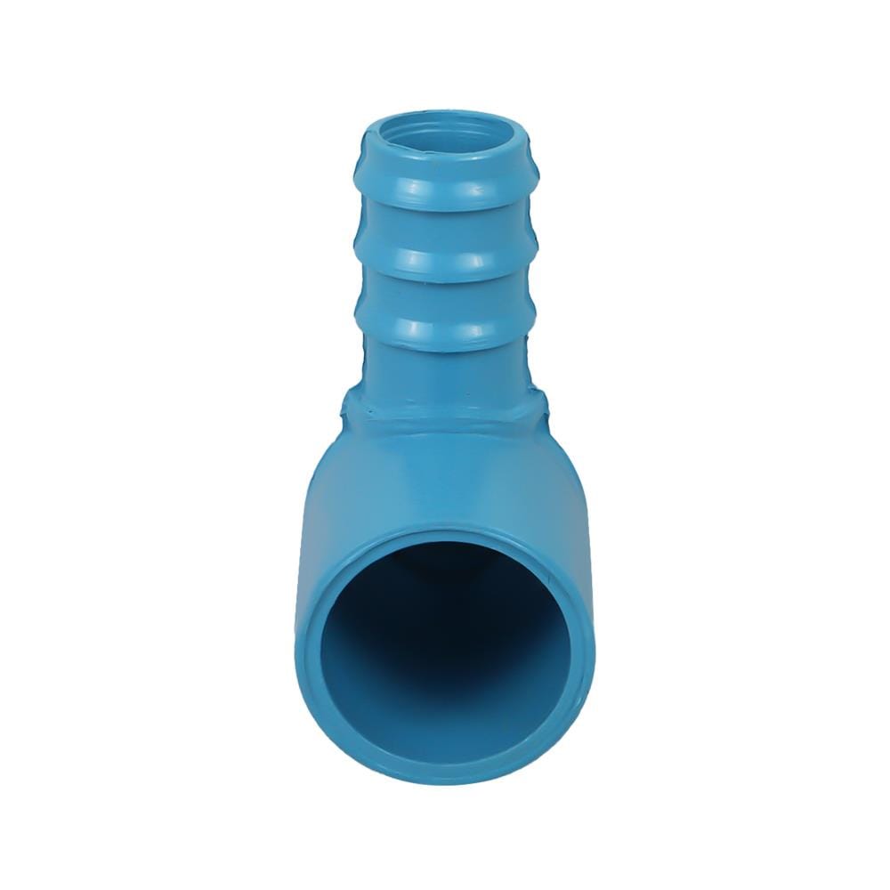 ข้องอสวมท่อ PVC-PE TOWAI 3/4 นิ้วX20 มม. สีฟ้า แพ็ก 5 ชิ้น