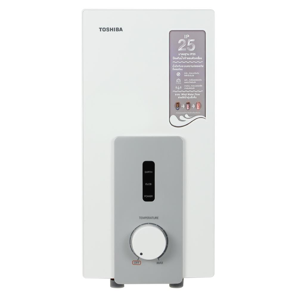 เครื่องทำน้ำอุ่น TOSHIBA DSK45S5KW 4500 วัตต์ สีขาว