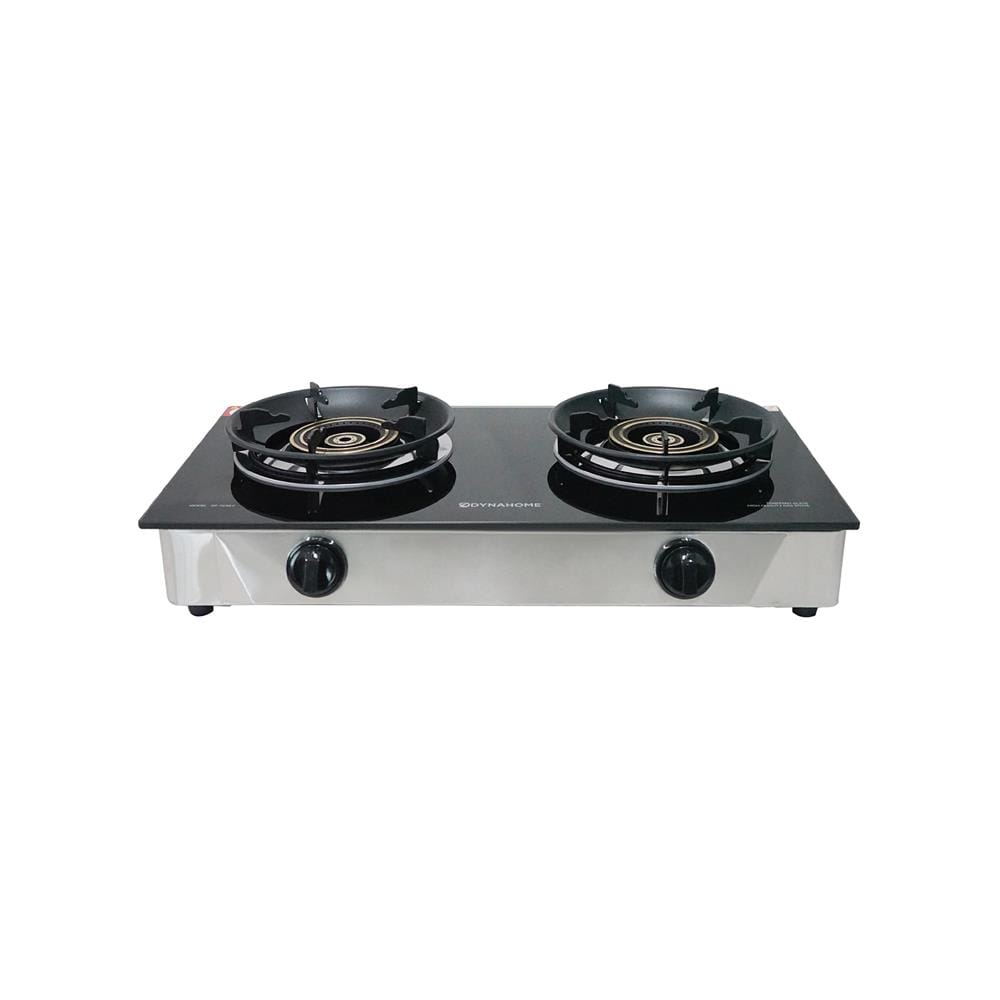 เตาแก๊สตั้งโต๊ะ 2 หัวแก๊ส DYNA HOME DF-7238-F