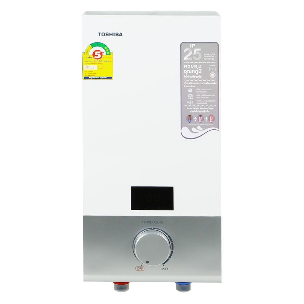 เครื่องทำน้ำอุ่น TOSHIBA DSK38ES5KW 3800 วัตต์ สีขาว