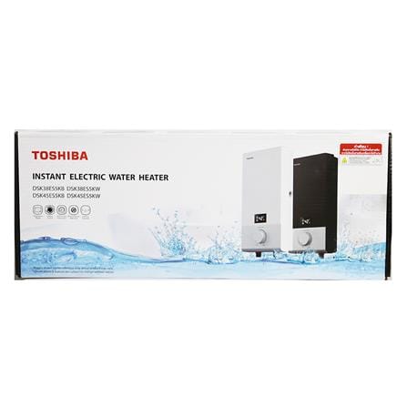 เครื่องทำน้ำอุ่น TOSHIBA DSK38ES5KW 3800 วัตต์ สีขาว_5