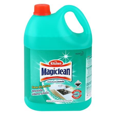 น้ำยาขจัดคราบไขมันพื้นผิวในครัว MAGICLEAN 3,500 มล._0