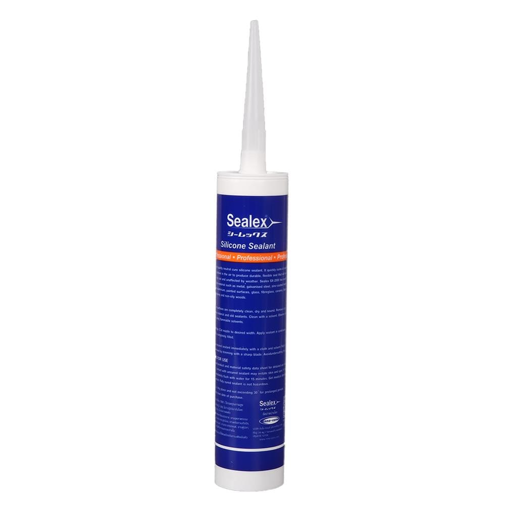 ซิลิโคนไร้กรด SEALEX SX-2000 300 มล. สีขาว