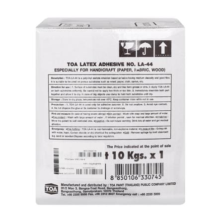 กาวลาเท็กซ์อเนกประสงค์ TOA LA-44 10 กก._1