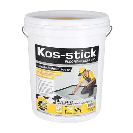 กาวปูกระเบื้องยาง ช่างใหญ่ KOS-STICK 20 กก. สีขาว_0