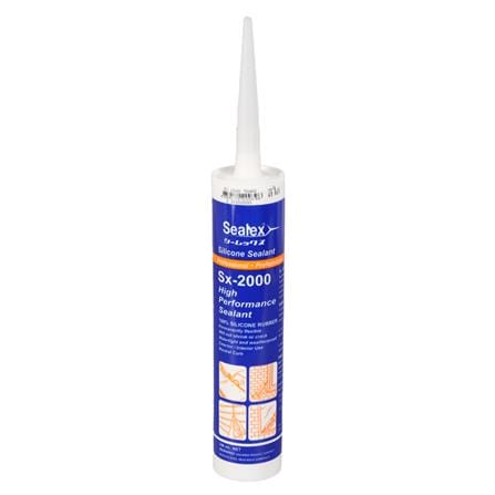 ซิลิโคนไร้กรด SEALEX SX-2000 300 มล. สีอะลูมิเนียม_0