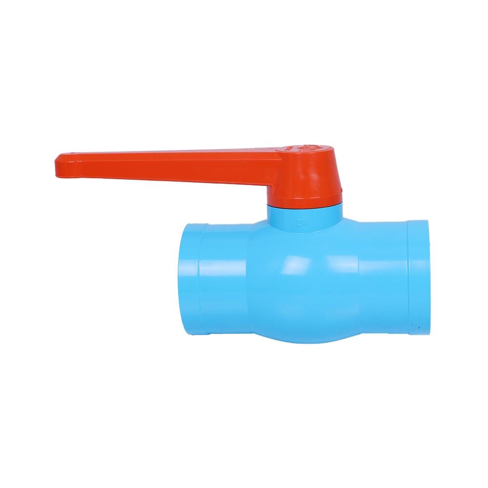บอลวาล์ว PVC SCG 2 1/2 นิ้ว สีฟ้า