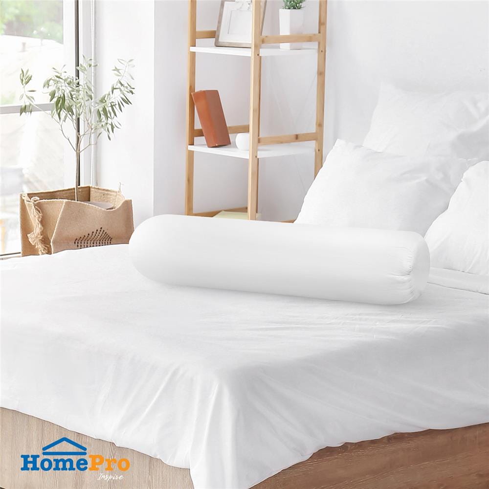 หมอนข้าง ใยสังเคราะห์ ME LIVING ULTRASOFT สีขาว