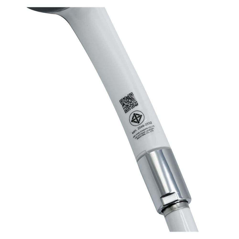 ชุดฝักบัวสายอ่อน 1 ระดับ DONMARK CD-23P4C สีขาว