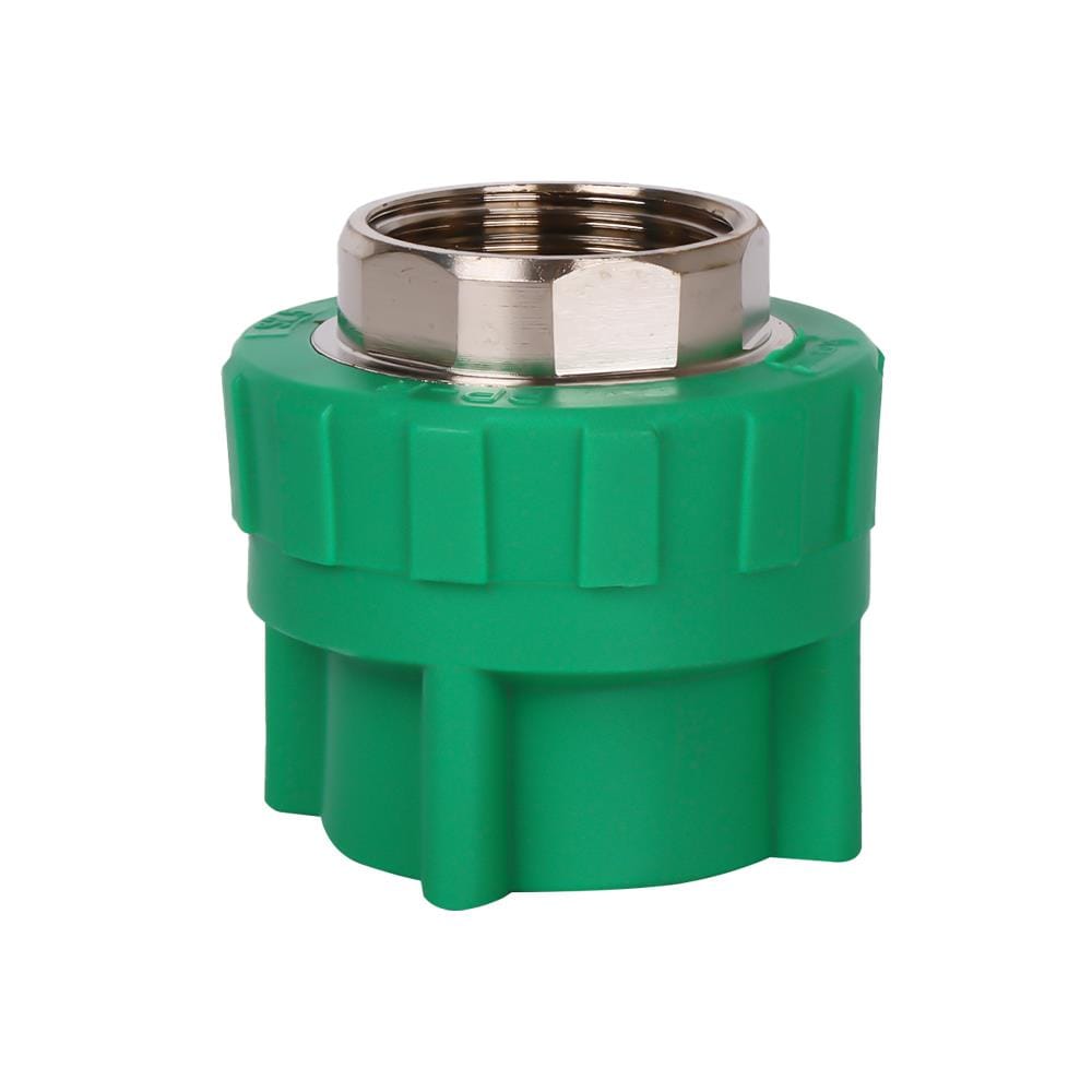 ข้อต่อตรงเกลียวใน&nbsp;PP-R&nbsp;GREAN PIPE D32 1 นิ้ว
