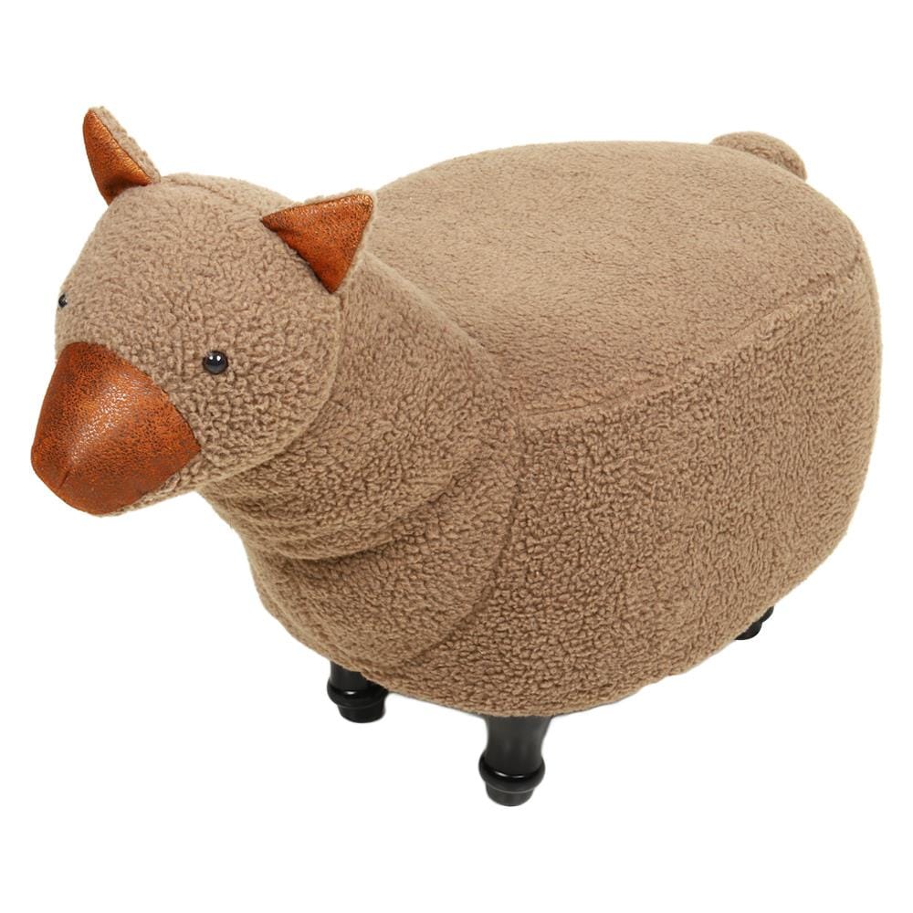 สตูลรูปสัตว์ FURDINI LAMA สีน้ำตาล