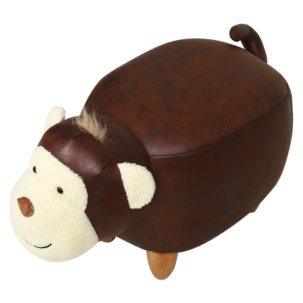 สตูลรูปสัตว์ FURDINI MONKEY สีน้ำตาล