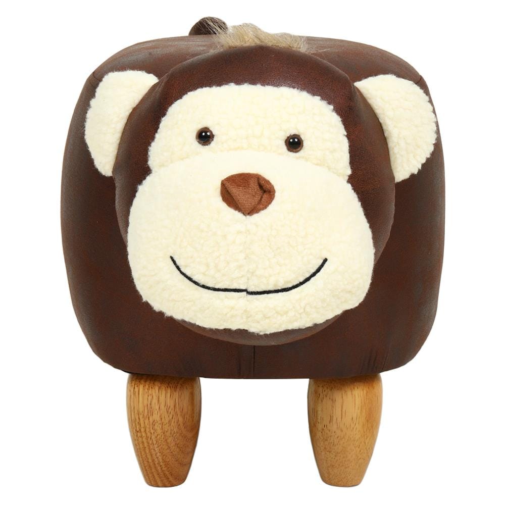 สตูลรูปสัตว์ FURDINI MONKEY สีน้ำตาล
