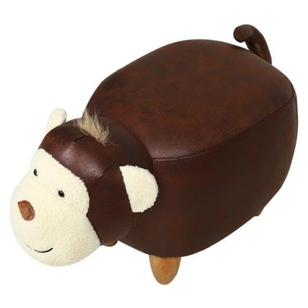 สตูลรูปสัตว์ FURDINI MONKEY สีน้ำตาล_0