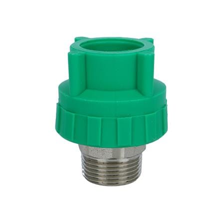 ข้อต่อตรงเกลียวนอก PP-R GREAN PIPE D32 1 นิ้ว_1