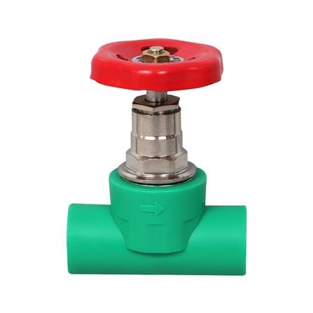 สต๊อปวาล์ว GREAN PIPE PP-R D20 1/2 นิ้ว สีเขียว_1
