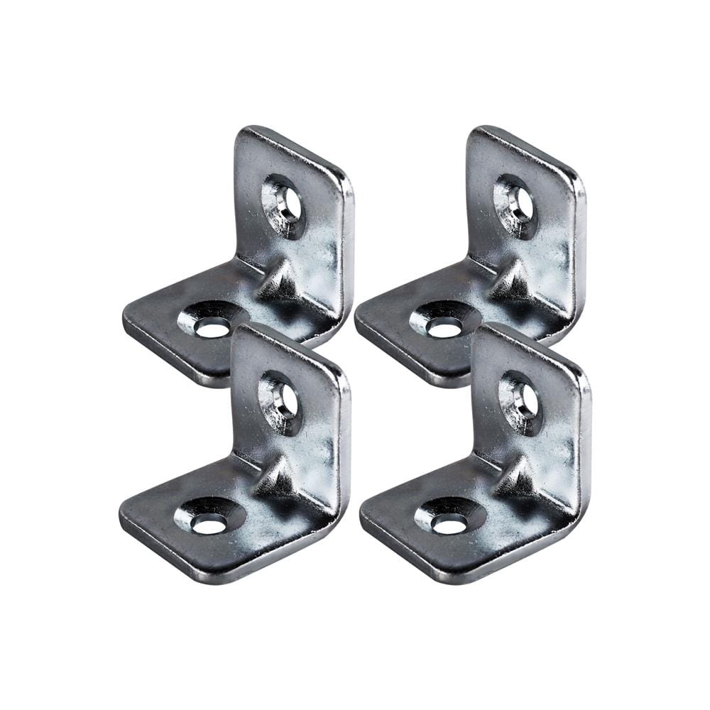 เหล็กฉากตัว L BIH S-0447Y 20x50x2 มม. แพ็ก 4 ชิ้น