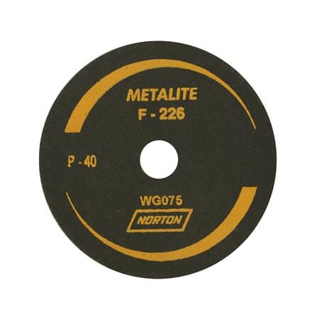 กระดาษทรายกลม เบอร์ 40 NORTON F226  4 นิ้ว