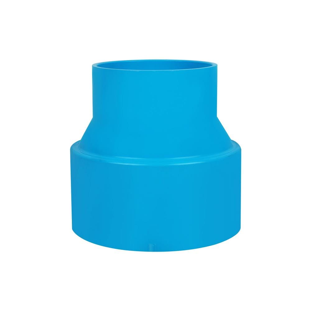 ข้อต่อตรงลด-บาง PVC SCG 6x4 นิ้ว สีฟ้า