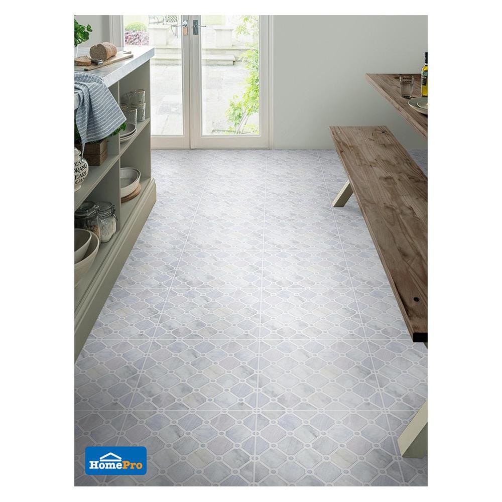 กระเบื้องพื้น 16x16 นิ้ว เอทัส เทา EXC