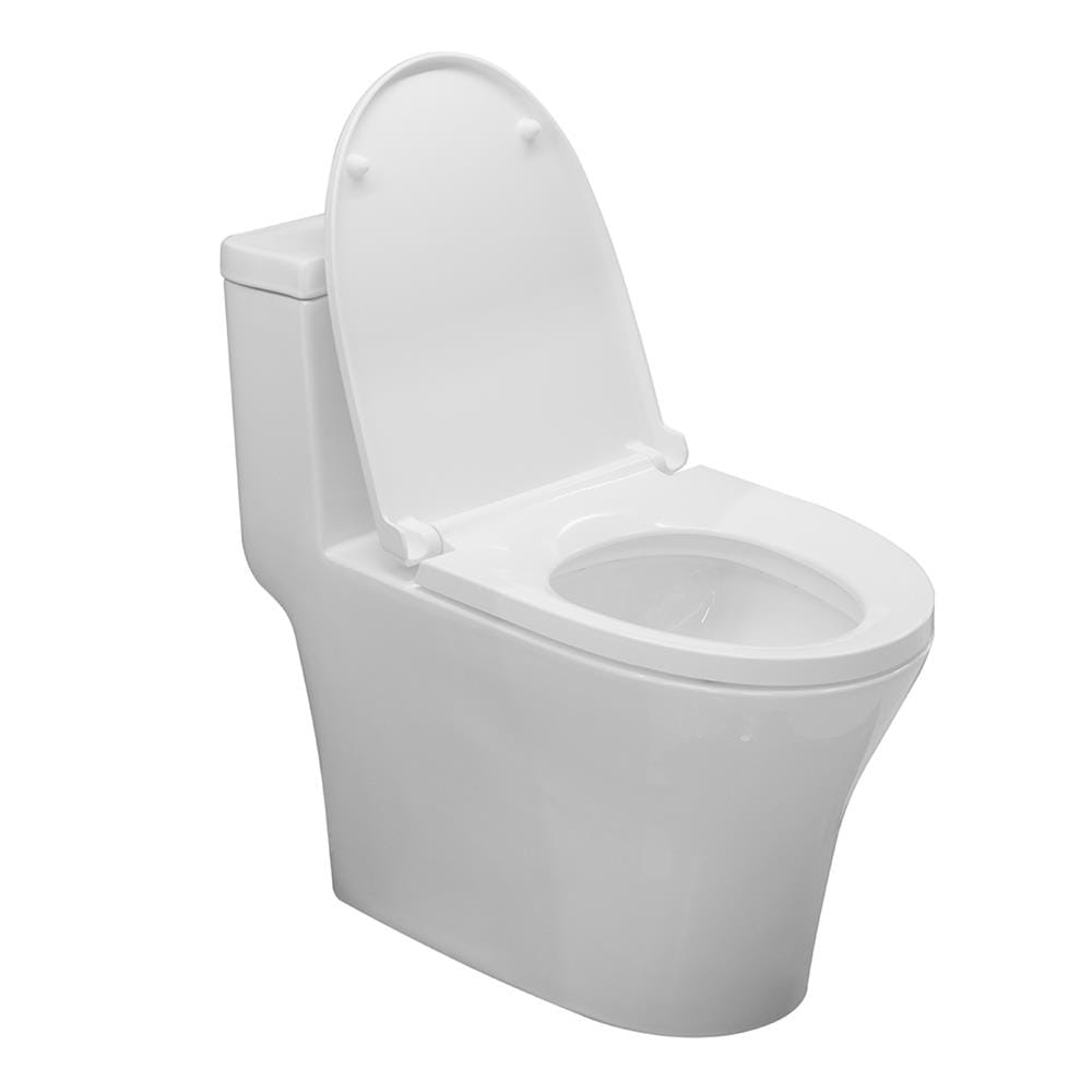 สุขภัณฑ์ 1 ชิ้น NASCO NC-8689S-WA 3/6 ลิตร สีขาว