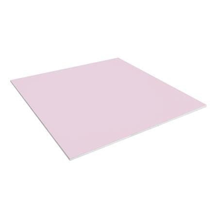 แผ่นฝ้ายิปซัม GYPROC โปรคลีน คัลเลอร์ 60X60X0.8 ซม. สีมุกชมพู (แพ็ก 10 ชิ้น)