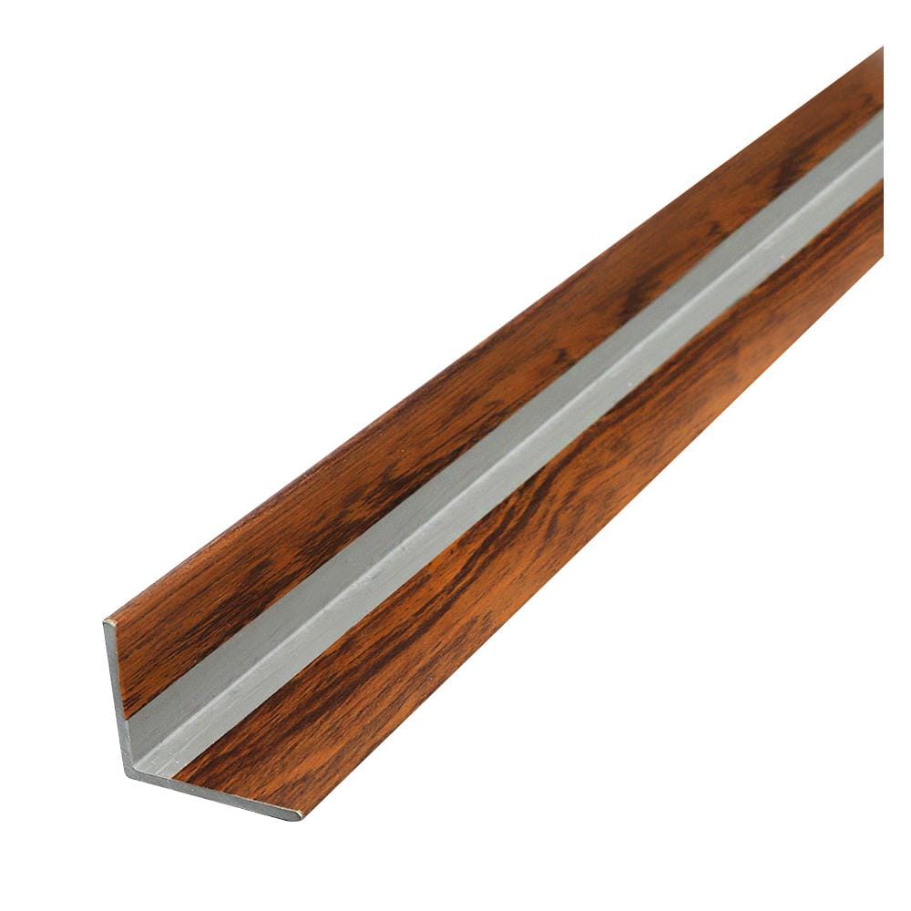 ตัวจบขอบบันได PVC INOVAR 2.5X240X2.5 ซม. สีไม้สัก