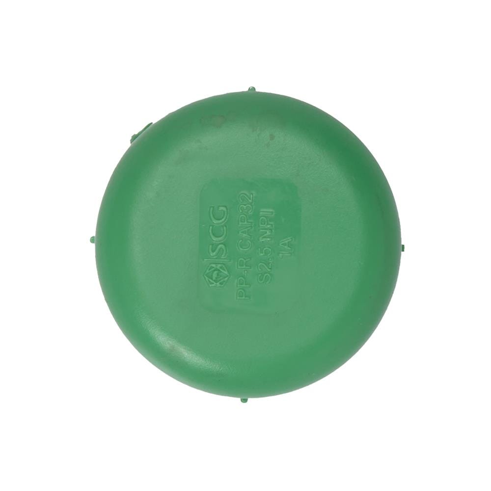ฝาครอบ PP-R SCG 1 นิ้ว สีเขียว
