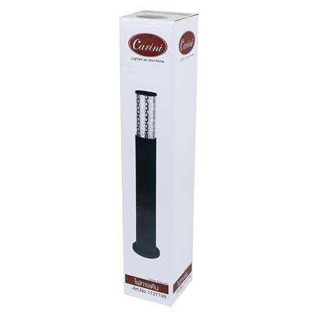 ไฟทางเดิน CARINI BO-F5302AL อะลูมิเนียม/แก้ว MODERN สีดำ_2