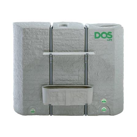 ถังเก็บน้ำ DOS MONTBLCANC NANO 900 ลิตร สี MOUNTAIN GREY