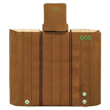 ถังเก็บน้ำ DOS TIMBERA WATER PAC 900 ลิตร+ปั๊มน้ำ GRUNDFOS CMB3-37PM1 สี LITE OAK
